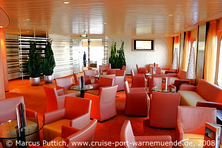 Kreuzfahrtschiff AIDAbella: Die AIDA Bar auf Deck 10.