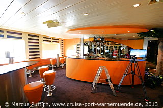 Kreuzfahrtschiff AIDAstella: Das Studio AIDA auf Deck 9.