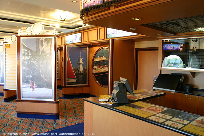 Kreuzfahrtschiff DISNEY MAGIC: Das Shutters Photo Studio auf Deck 4.
