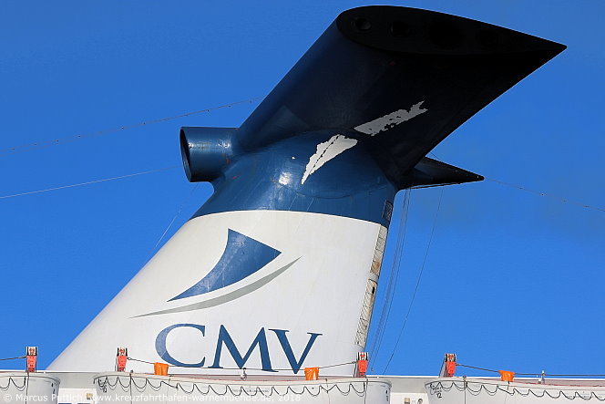 Das Kreuzfahrtschiff MAGELLAN am 23. Mai 2018 im Kreuzfahrthafen Warnem&uuml;nde in der Hansestadt Rostock.