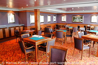 Kreuzfahrtschiff NORWEGIAN DAWN: Der Life Styles Room auf Deck 12.
