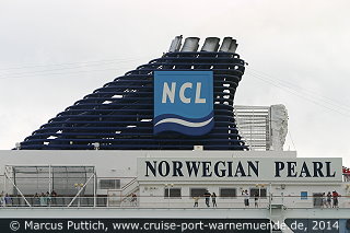 Das Kreuzfahrtschiff NORWEGIAN PEARL am 28. März 2014 in Miami, FL (USA).