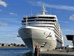 Kreuzfahrtschiff SILVER DAWN am 20. September 2023 im Kreuzfahrthafen Warnemünde in der Hansestadt Rostock (Erstanlauf)